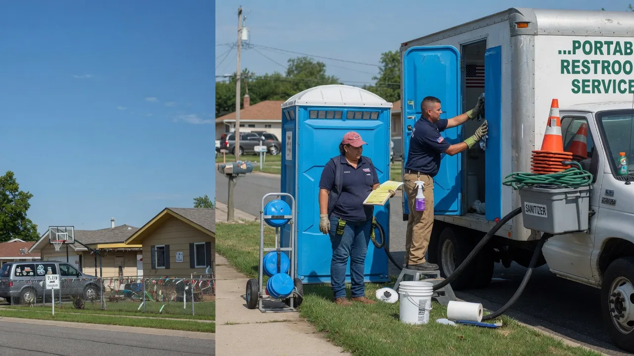 Portable Toilet Rental in Lisle, IL near me
